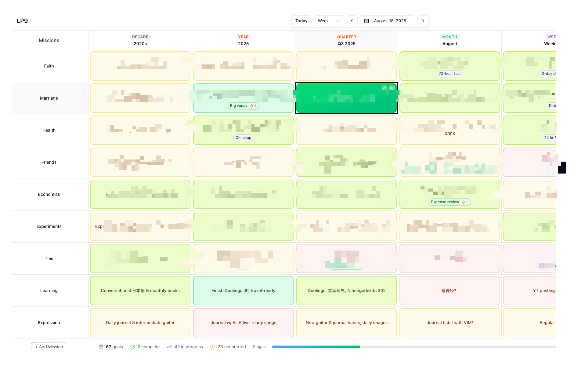 LP9 — Life Planning Intelligence showcase